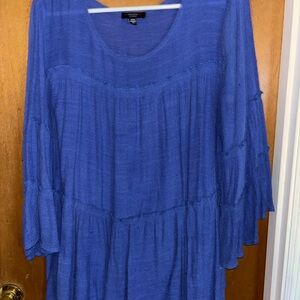 Cocomo Royal Blue Tunic Top